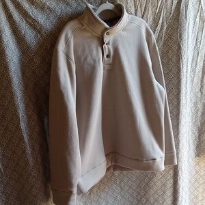 Jeremiah and Sons, mens pull over shirt, size XL, oatmeal color